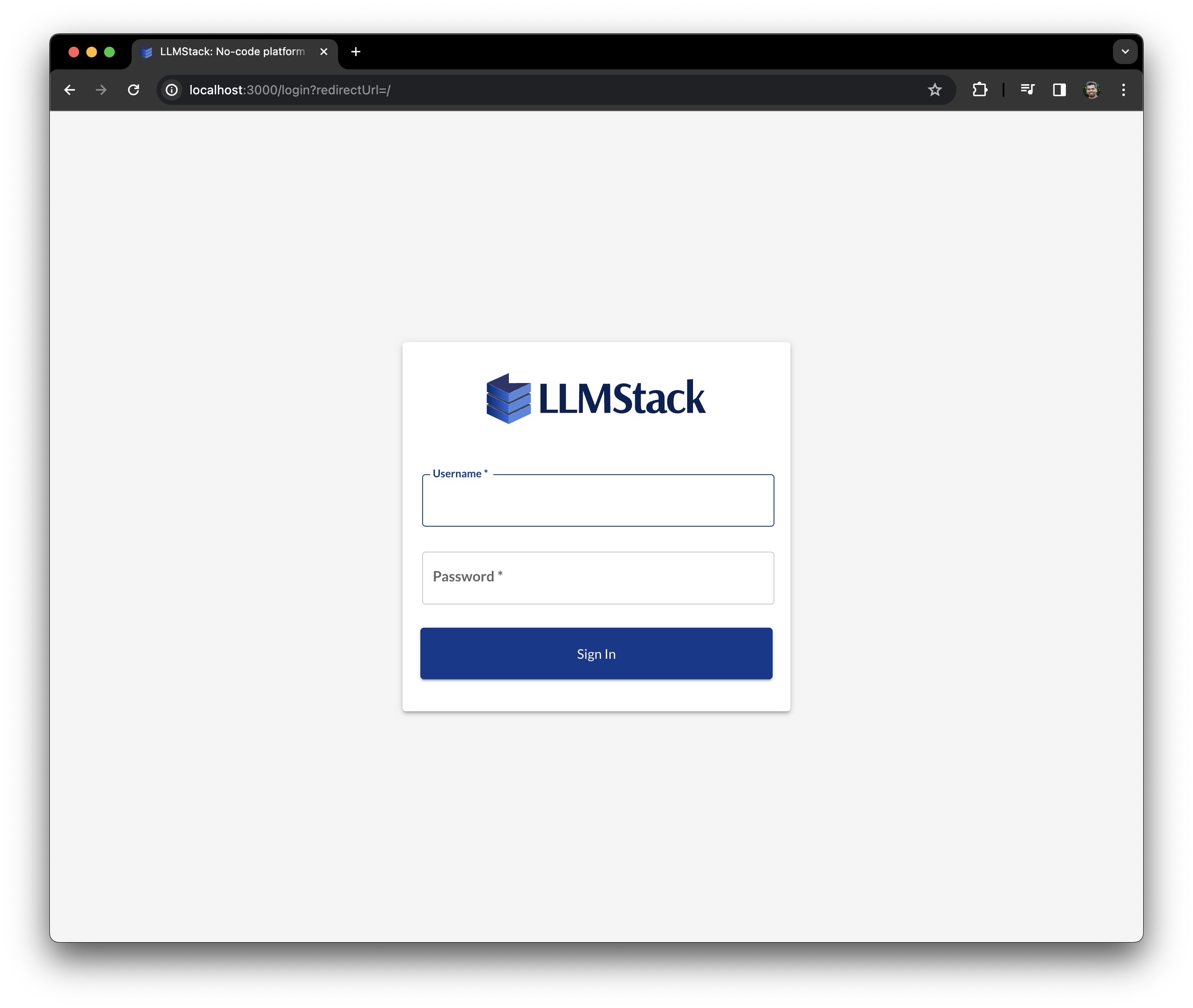 Login Page